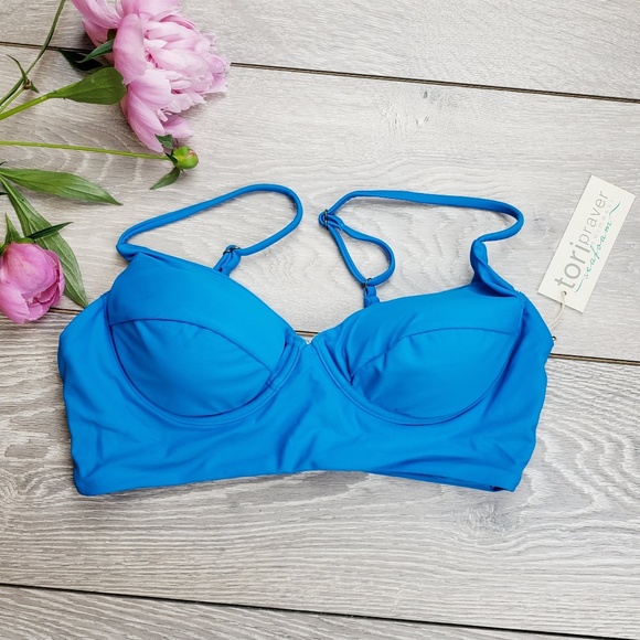 Tori Praver Swimwear Other - Tori Praver Seafoam Pullover Bikini Top